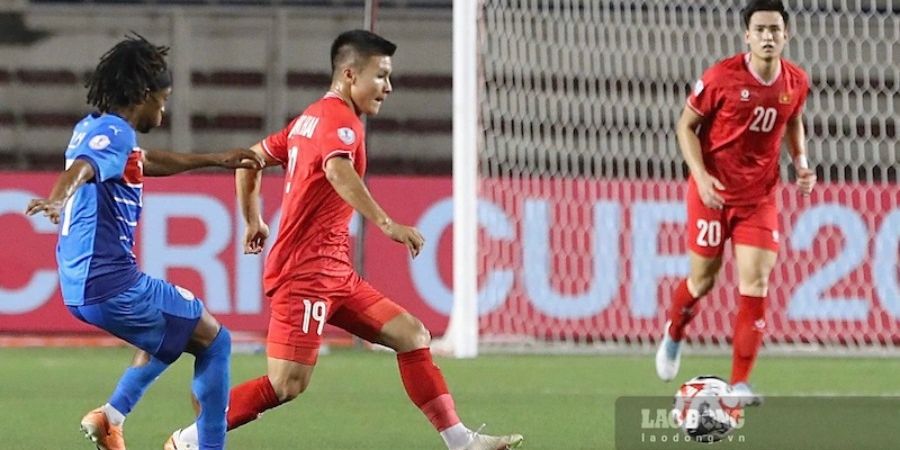 Hasil ASEAN Cup 2024 - Gol Menit Akhir Bawa Vietnam Imbangi Filipina