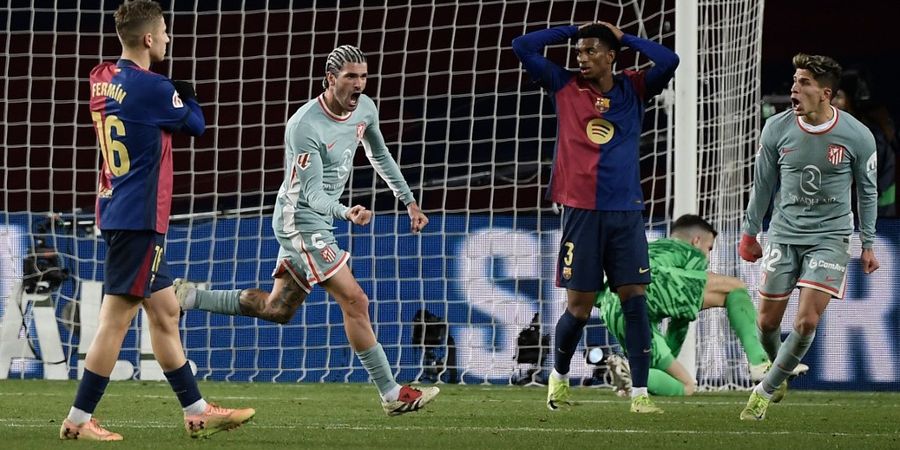 Hasil Liga Spanyol - Barcelona Gagal Tundukkan Atletico Madrid, Beknya sampai Pegang Kepala