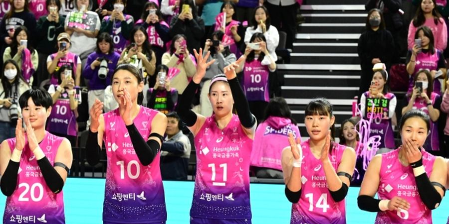 Klasemen Liga Voli Korea - Pink Spiders Obati 3 Kekalahan Beruntun, Tutup Paruh Pertama di Puncak