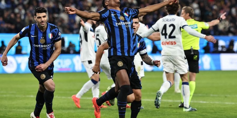 Hasil Piala Super Italia - Bungkam Calon Juara Baru Serie A, Inter Milan Lolos ke Final