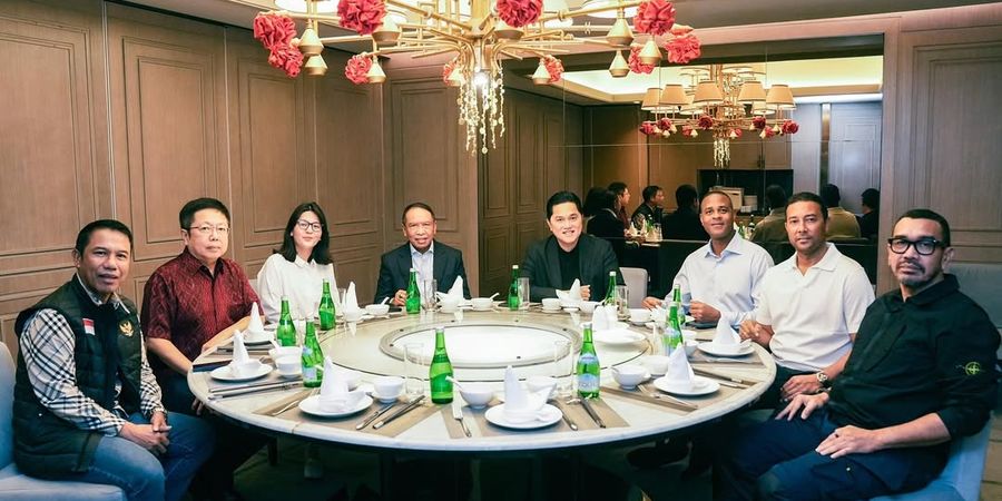 Ini Isi Obrolan Patrick Kluivert dengan Erick Thohir, Ratu Tisha, dan Exco PSSI saat Makan Siang sebelum Diperkenalkan ke Publik