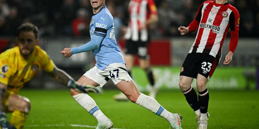 Hasil Liga Inggris - Brace Phil Foden Sia-Sia, Gol Injury Time Buyarkan Kemenangan Man City