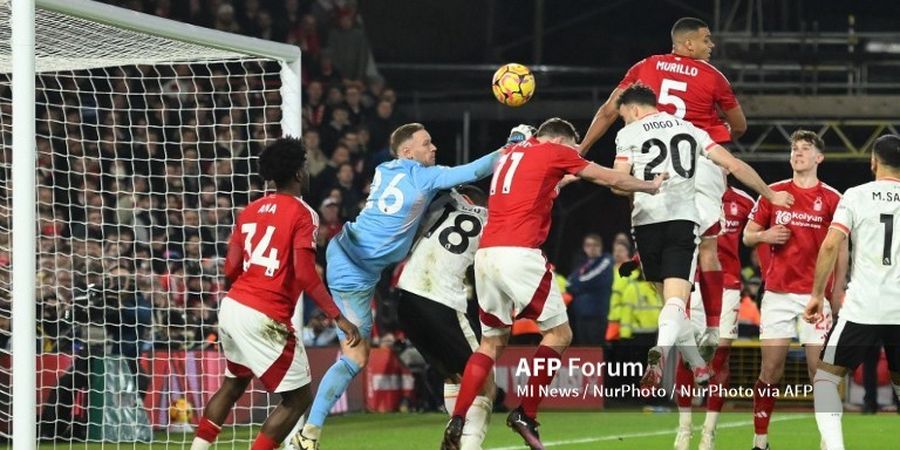 Eks Wasit Liga Inggris Sebut Liverpool Pakai Taktik Curang di Laga Kontra Nottingham Forest