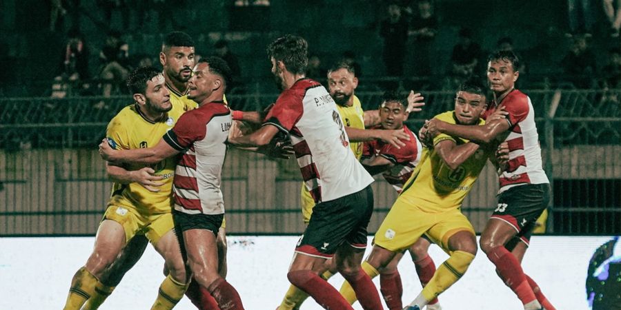 Hasil Liga 1 - Barito Putera Bantai Madura United dan Keluar dari Zona Degradasi