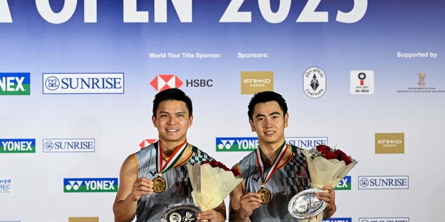 India Open 2025 - Ganda Putra Malaysia Tiru Permainan Ahsan/Hendra untuk Kalahkan Pasangan Kombinasi Korsel