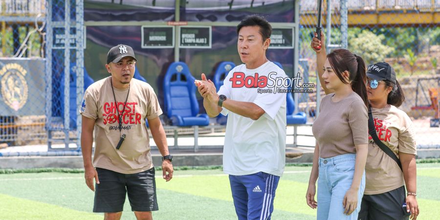 Berita Foto - Eks Pelatih Timnas Indonesia Shin Tae-yong Syuting Film Ghost Soccer