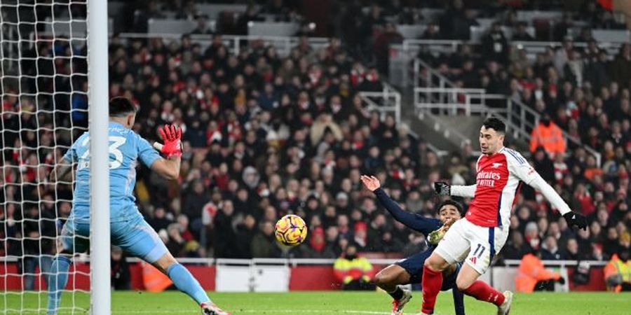 Hasil Liga Inggris - Si Anak Jawa Lalai, Arsenal Tetap Gagal Menang atas Aston Villa Usai Buang Keunggulan 2 Gol