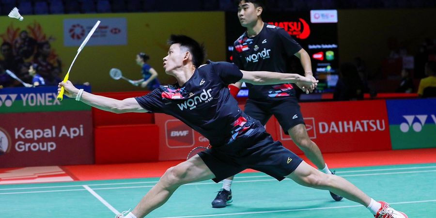 Hasil Indonesia Masters 2025 - Ketegangan di Poin Kritis Berdampak Fatal, Raymond/Patra Tumbang dalam 30 Menit