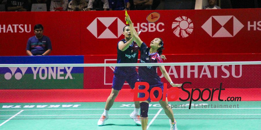 Hasil Indonesia Masters 2025 - Persulit Hidup Setelah Poin Kontroversial Lalu Terjengkang, Rinov/Lisa Pulangkan Pasangan Unggulan