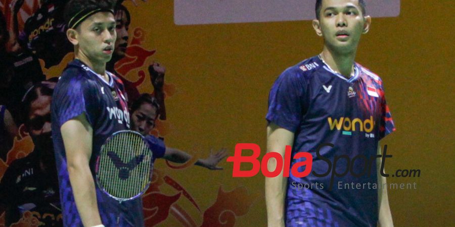 Indonesia Masters 2025 - Krisis Ganda Putra Merah Putih, Pundak Fajar/Rian Makin Berat usai Bertahan Sendiri