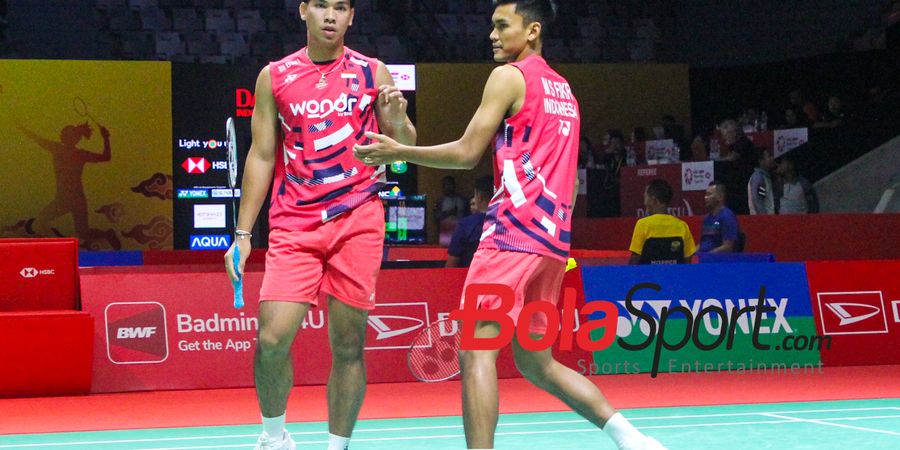 Hasil Indonesia Masters 2025 - Ganda Putra Kian Menipis, Fikri/Daniel Tumbang Setelah 2 Kali Capai 19-20