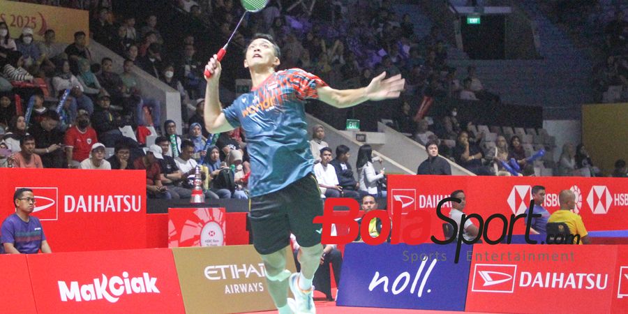 Indonesia Masters 2025 - Jonatan Dikepung Trio China: Raja Bulu Tangkis, Juara Asian Games, Titisan Lin Dan