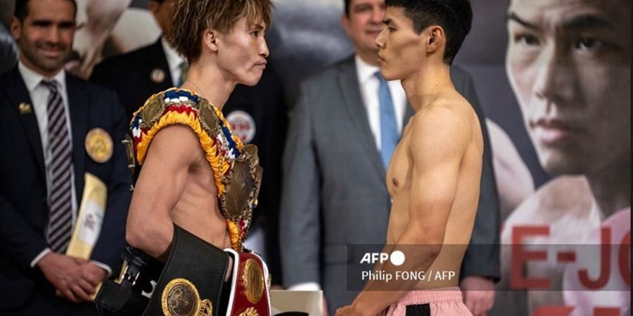 Hasil Tinju Dunia - Jotosan Naoya Inoue Bikin Si Gabungan Manny Pacquiao-Mayweather Roboh, Gelar Juara Tak Berpindah Tuan