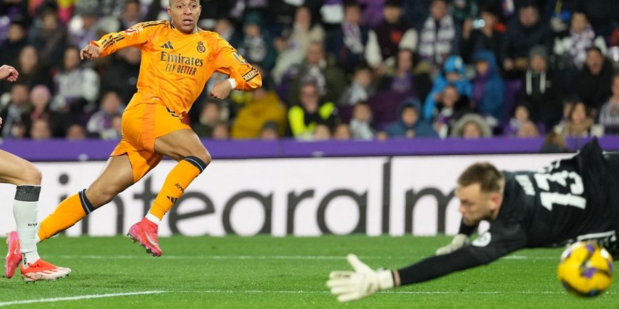 Hasil Liga Spanyol - Diwarnai Hattrick Kylian Mbappe, Real Madrid Gebuk Tim Juru Kunci