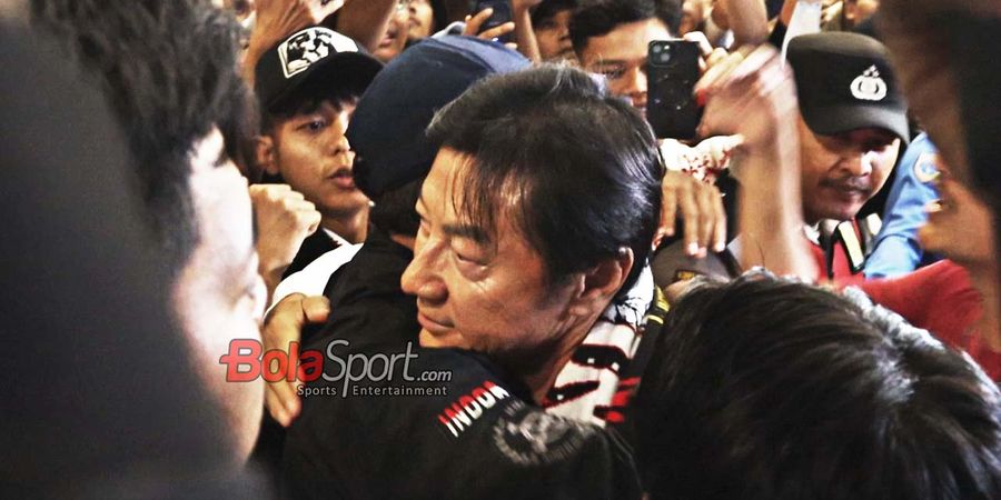 Bicara di Hadapan Ratusan Suporter, Shin Tae-yong Doakan Timnas Indonesia ke Piala Dunia 2026