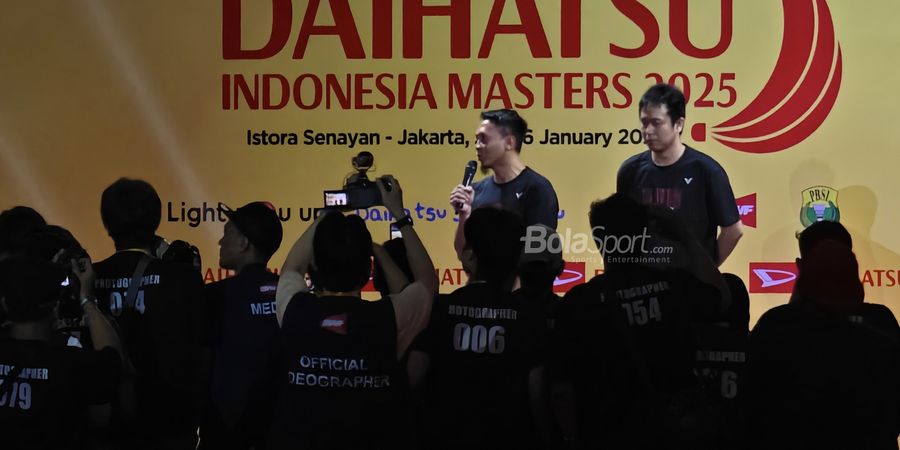 Indonesia Masters 2025 - Momen Haru Perpisahan Ahsan/Hendra Mencair Saat Kevin Sanjaya Tampil pada Laga Ekshibisi