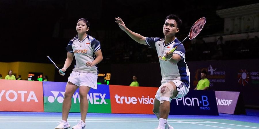 Hasil Thailand Masters 2025 - Verrell/Pitha Melawan meski Terpaut 4 Bulan dan 3 Gelar, tapi Jafar/Felisha Pemenangnya 