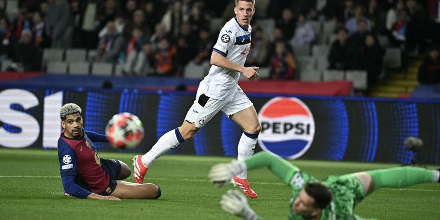 Hasil Liga Champions - Dapat Perlawanan Sengit, Barcelona Ditahan Imbang 2-2 Atalanta