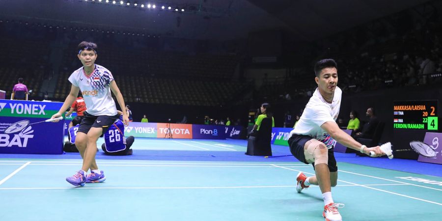 Hasil Thailand Masters 2025 - Gebrakan Jafar/Felisha Teratasi, Dejan/Fadia Gapai Final Pertama