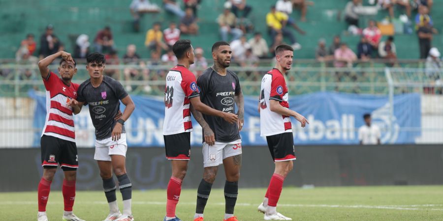 Hasil Liga 1 - Madura United Menangkan Duel Tim Zona Degradasi dengan Taklukkan Persis Solo