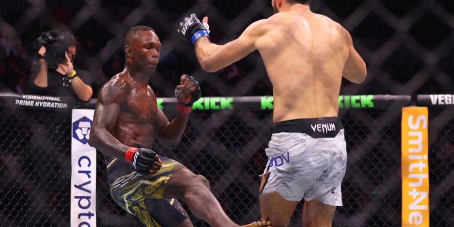 Rekap Hasil UFC Saudi Arabia - Kiamat Israel Adesanya Tuju Jalan Juara, Dipukul KO di Depan Cristiano Ronaldo