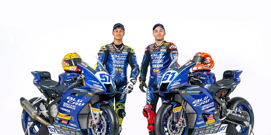 Aldi Satya Tampil Perdana dengan Seragam Tim Yamaha di WorldSSP, Satu Geng dengan Murid Rossi yang Dikode Buru Gelar