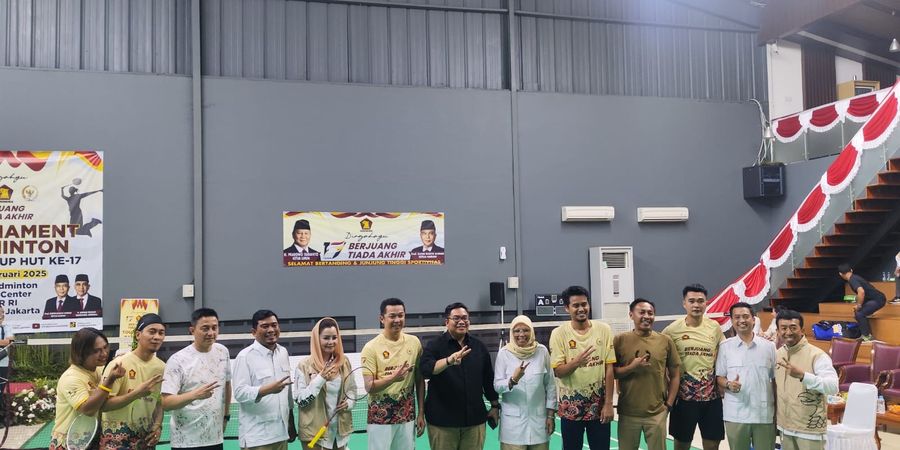 Taufik Hidayat dan Sejumlah Legenda Bulu Tangkis Lainnya Hadir dalam Penutupan Turnamen di Senayan