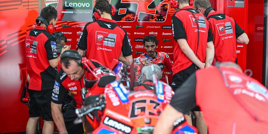 Hasil Tes Pramusim MotoGP 2025 - Kehadiran Marc Marquez Ternyata Permudah Hidup, Pecco Bagnaia pun Tunjukkan Kecepatan Asli