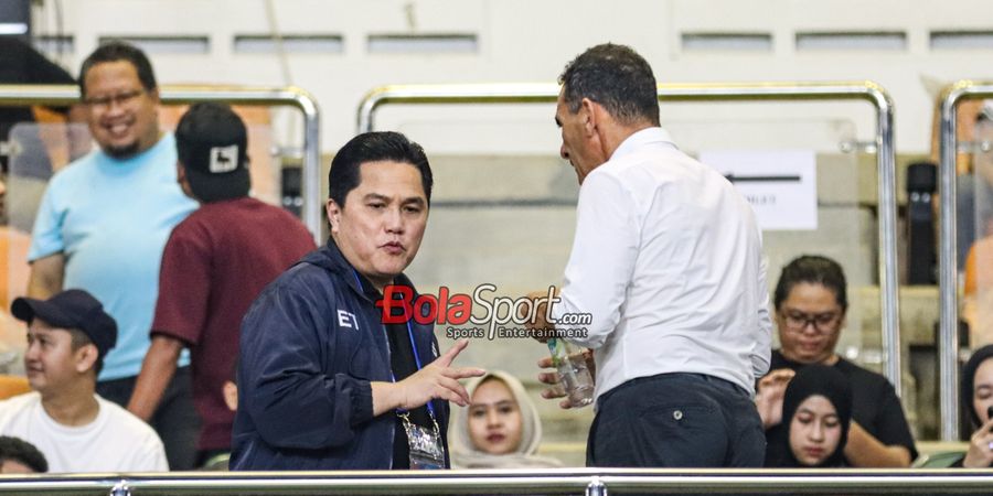 Erick Thohir yang Tak Pernah Tonton Liga 1 Temui Patrick Kluivert Dkk Saat Pantau Dewa United Vs Persija Jakarta, Ini Penyebabnya