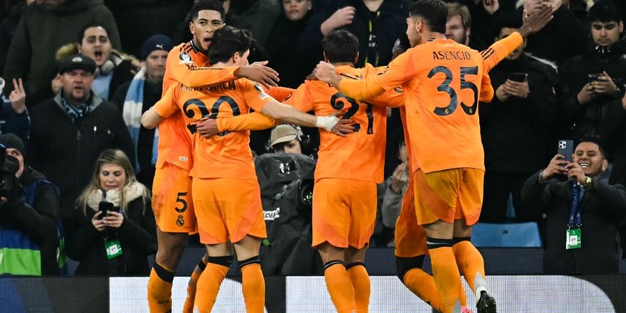 Hasil Lengkap Liga Champions - Comeback Real Madrid Bikin Man City Kalah Tragis, PSG dan Dortmund Pesta 3 Gol di Rumah Musuh