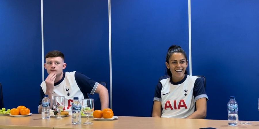 Manajer dan Pelatih Tottenham Hotspur Berbagi Pengetahuan Pentingnya Nutrisi pada Pembinaan Pesepak Bola Muda