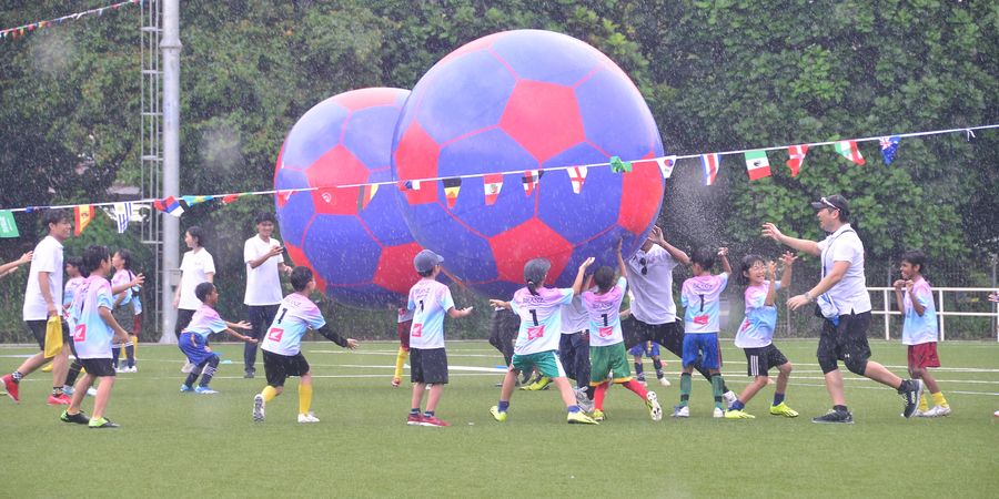 Sports Festival Indonesia 2025 Berlangsung Meriah, Anak-anak Indonesia dan Jepang Senang