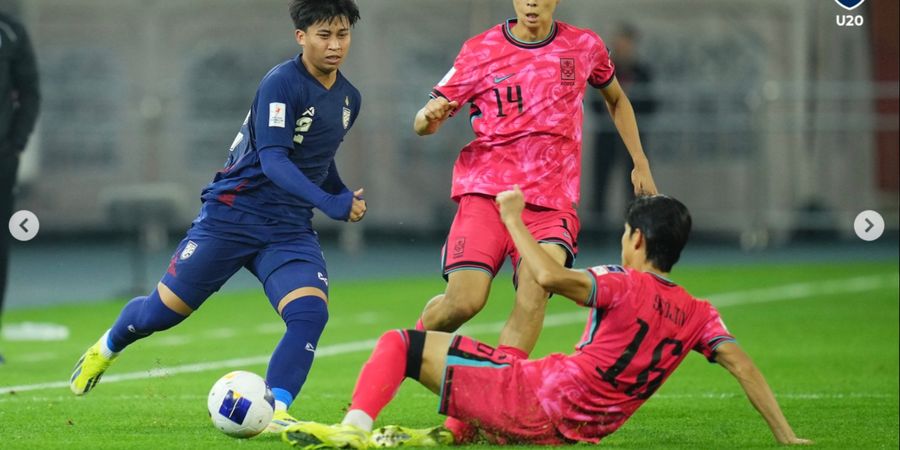 Hasil Piala Asia U-20 2025 - Senasib dengan Timnas U-20 Indonesia, Thailand U-20 Tersingkir Usai Kalah Telak dari Korea Selatan