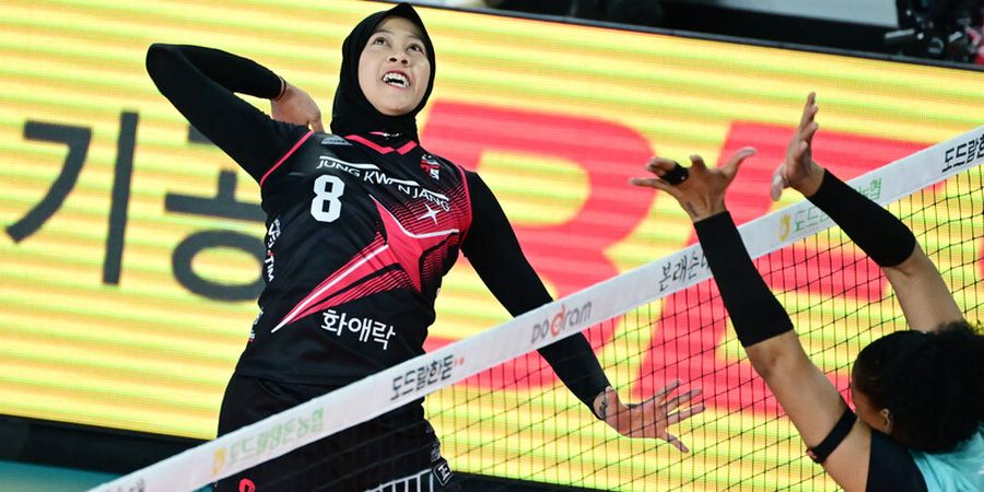 Liga Voli Korea - Megawati Jadi Bahan Perbandingan Media Korea Saat Gyselle Silva Berjuang Sampai Frustrasi di GS Caltex