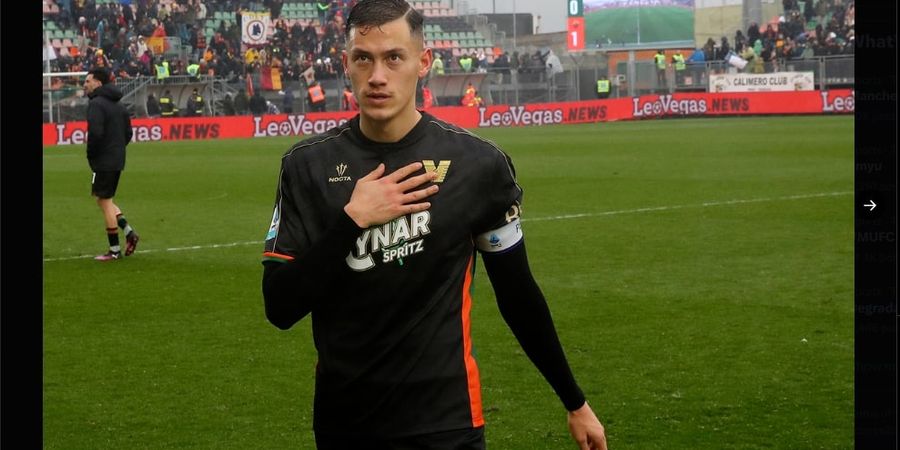 Jay Idzes Pemimpin Hebat di Lini Belakang Venezia, Selalu Siap Bantu Teman Setim Bertahan