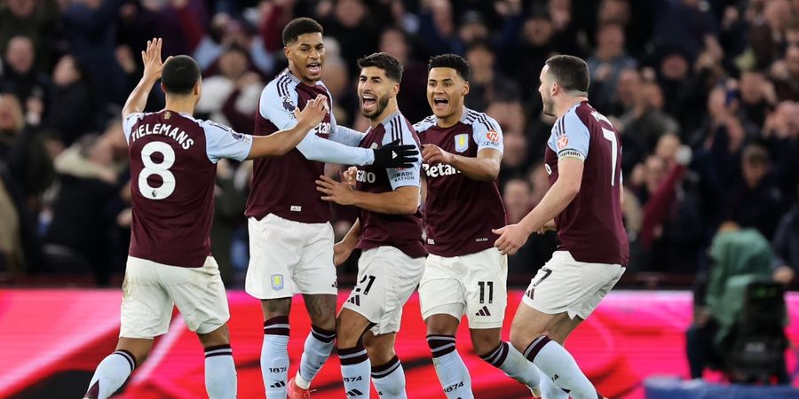 Marcus Rashford Sumbang 2 Asis, Emery: Kami Bikin Dia Nyaman dan Berarti di Aston Villa!