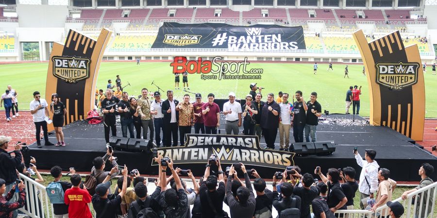 Dewa United Akan Ganti Nama dan Berkandang di Banten International Stadium