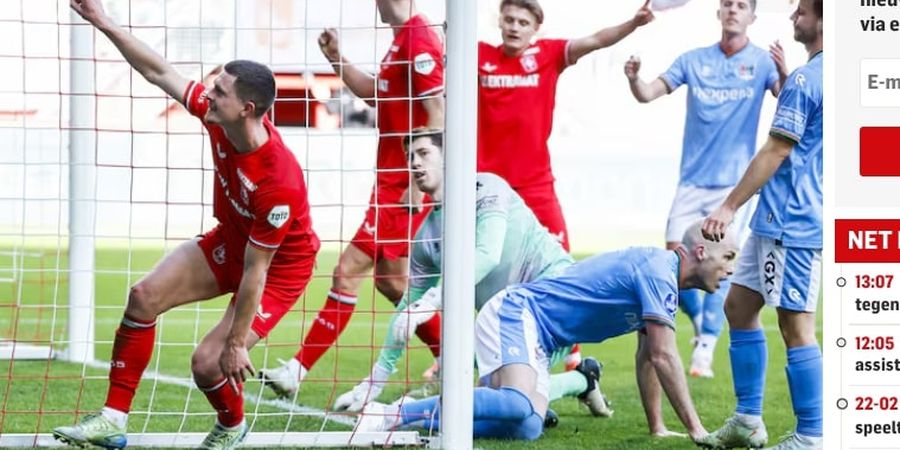 Derbi Indonesia di Liga Belanda Milik Klubnya Mees Hilgers, FC Twente Hajar Calvin Verdonk dkk 2-0