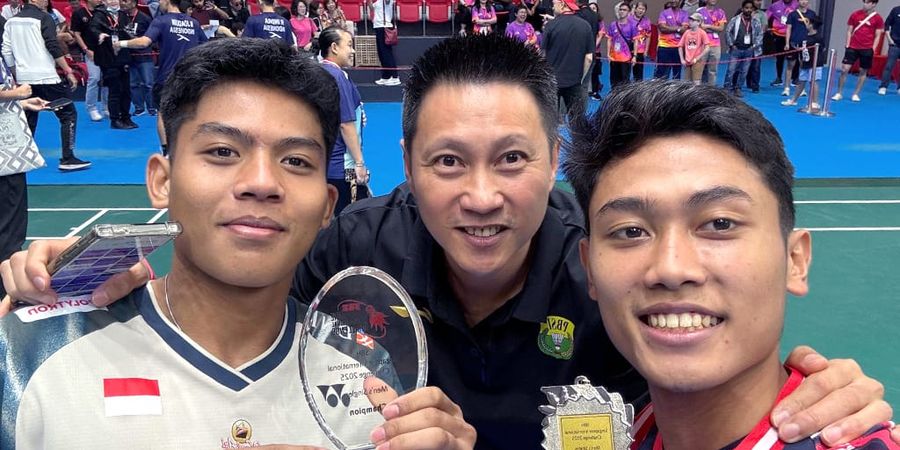 Penerus Jojo-Ginting Tak Berhenti di Alwi, Indra Widjaja Bersyukur Ubed dan Bagas Ciptakan Final Senegara di Singapura