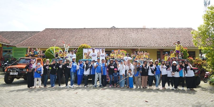 Sukses Jadi Juara Bertahan di MLSC-Semarang, SDN Klepu 03 Keliling Pamer Piala