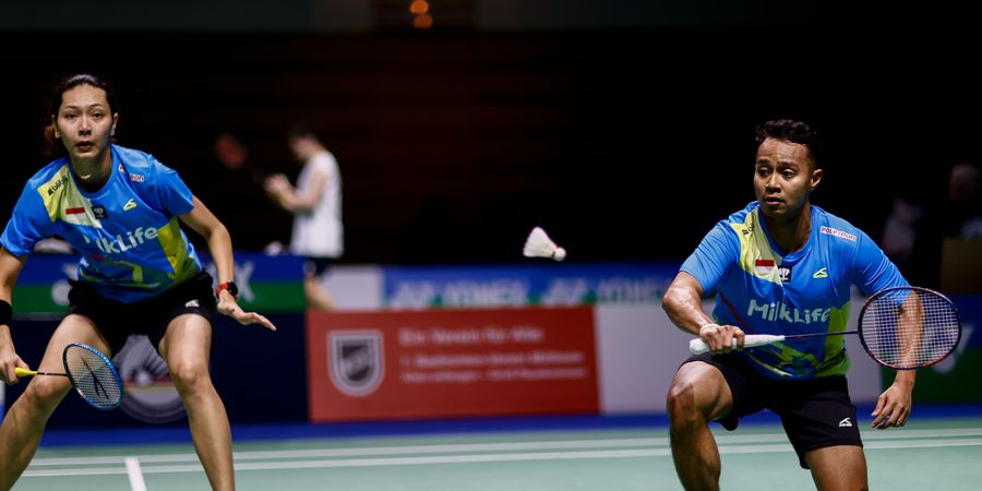 German Open 2025 - Rehan/Gloria Mainkan Trik Flick Serve, Unggulan China Siap-siap Jadi Korban Selanjutnya