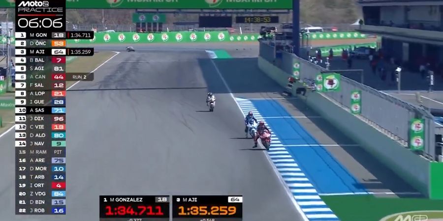 Mendadak 4 Besar pada Moto2 Thailand 2025, Mario Aji Menggebrak Setelah Cedera di Tes Pramusim 