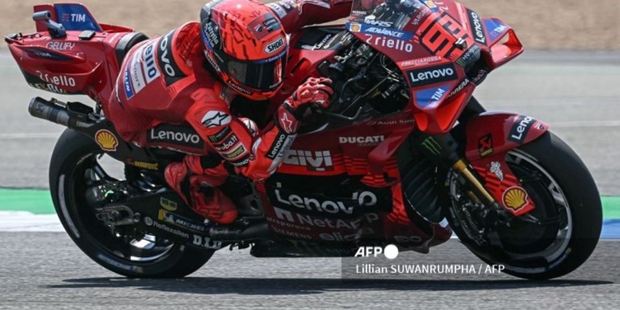 Hasil Kualifikasi MotoGP Thailand 2025 - Marc Marquez Rebut Pole Position, Pecco Bagnaia Tak Sia-sia Berjuang dari Q1