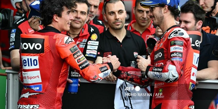 MotoGP Argentina 2025 - Marc Marquez dan Pecco Bagnaia Janji Saling Berbagi Rahasia, 11 Tahun Rekor Lap Terbaik Alien Belum Terpecahkan