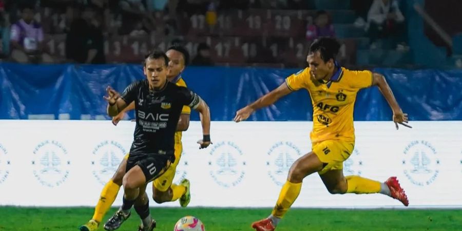 Hasil Liga 1 - Dewa United Bungkam Persik, Laga Sempat Terhenti Akibat Mati Lampu