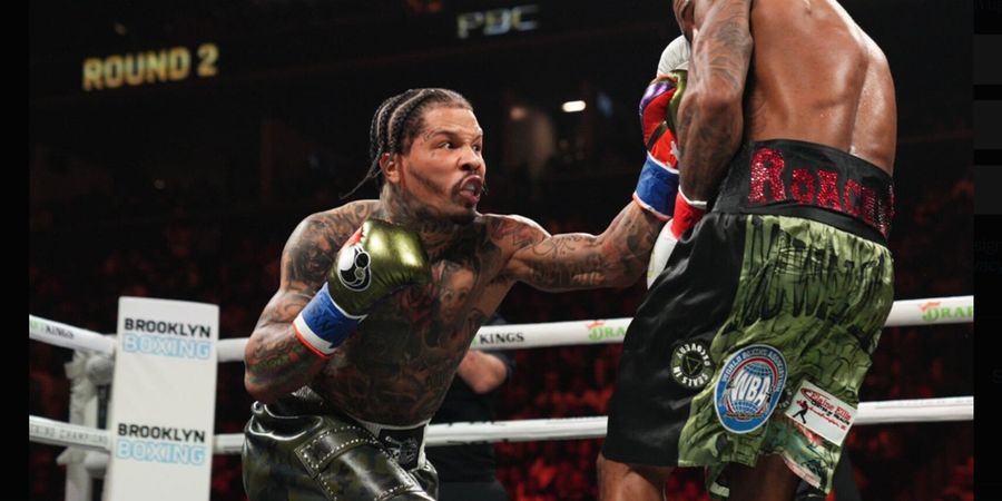 Hasil Tinju Dunia - Diwarnai Momen Ejekan Tengil, Rekor Sempurna Gervonta Davis Dinodai Lamont Roach Jr