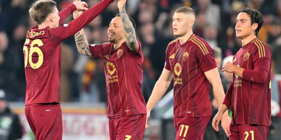  Hasil Liga Italia - AS Roma Balas Dendam Tekuk 10 Pemain Como, Klub Milik Orang Indonesia Jadi Korban Comeback