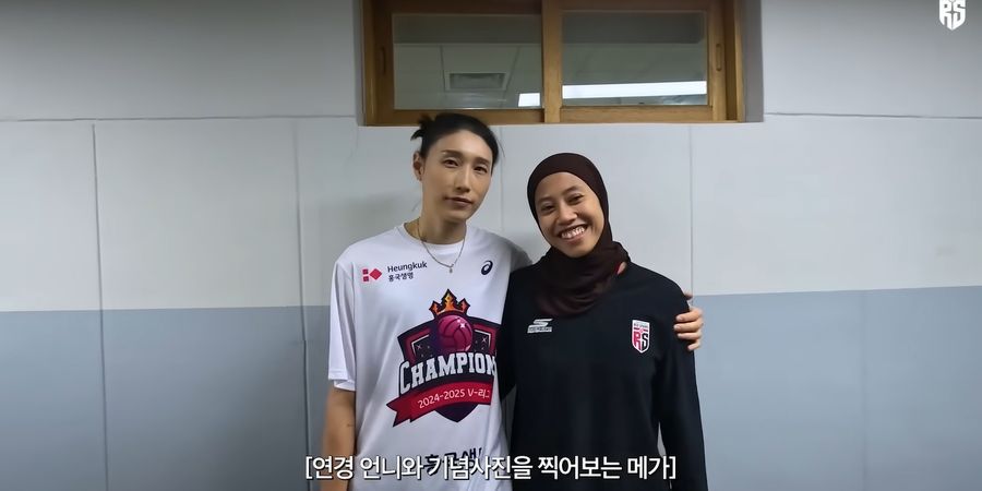 Liga Voli Korea - Wasiat Ayah Luluhkan Megawati Merantau ke Negeri Ginseng dengan Tantangan Hijab hingga Jumpa Idola