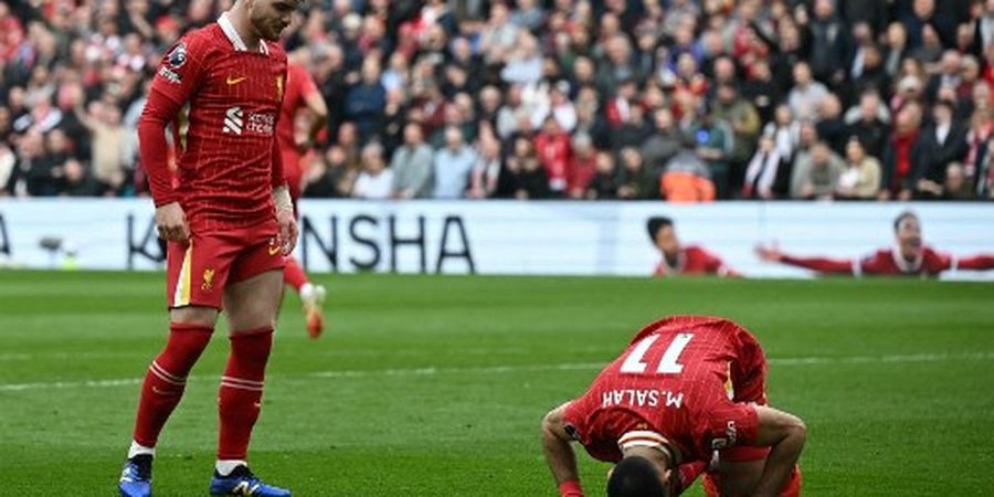 Hasil Liga Inggris - Dwigol Pertama Mohamed Salah di Bulan Ramadan Selamatkan Liverpool dari Kejutan Memalukan