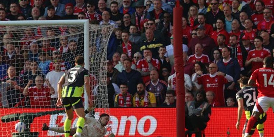 Hasil Liga Inggris - Man City Frustrasi Tembus Hutan Rapat, Nottingham Permalukan Juara Bertahan